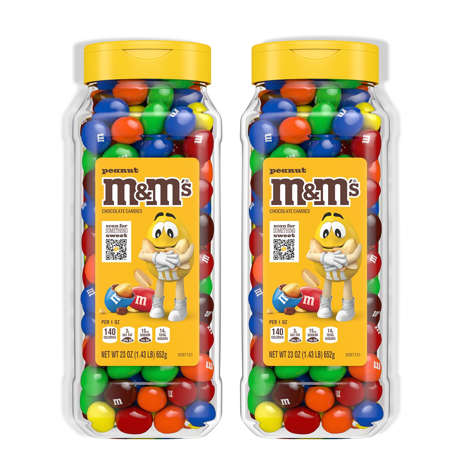 Amazon.com : M&M's Peanut Candy Jars, Assorted Chocolate Candies